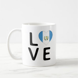 Mug Amour - Drapeau du Guatemala