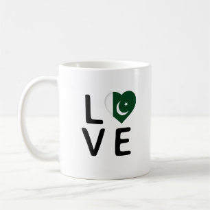 Mug Amour - Drapeau du Pakistan