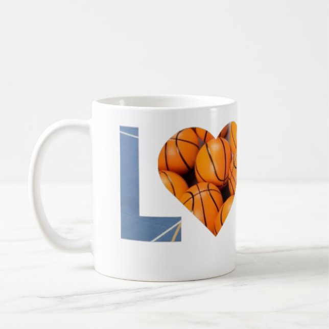Mug amour du basket (Gauche)