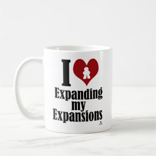 Mug Amour Élargir mes expansions jeu Devise