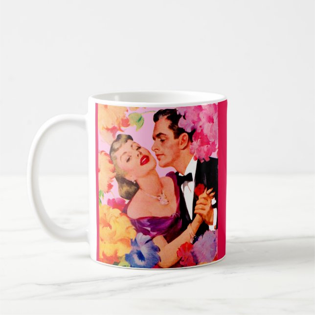 Mug amour en fleurs (Gauche)