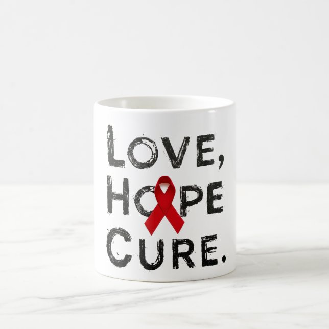 Mug Amour, Espoir, Cure (Centre)