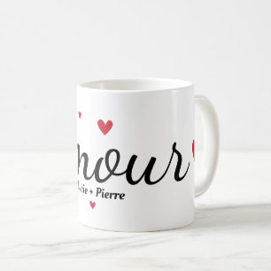 Mug Amour et coeur