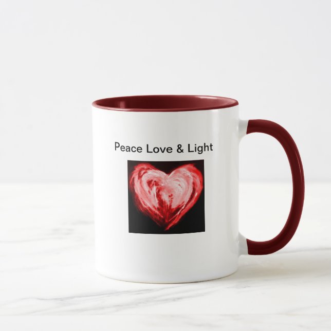 Mug Amour et lumière de paix (Droite)