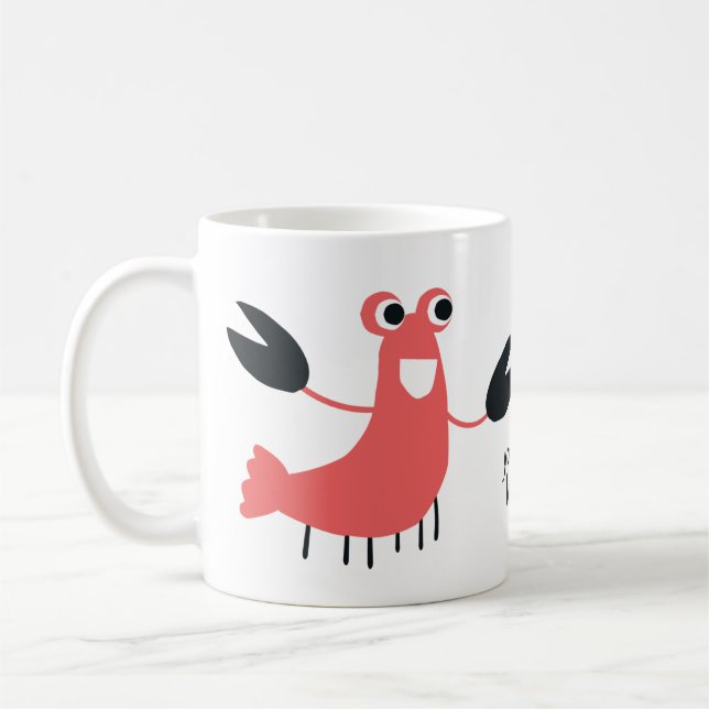 Mug Amour et romance : Tu es mon homard (Gauche)