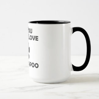 Mug Amour et un Cockapoo