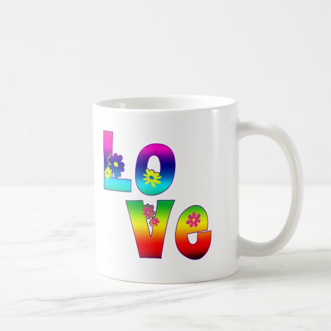 Mug AMOUR hippie (Droite)
