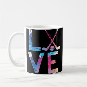 Mug Amour Hockey sur glace filles Dons de hockey femme