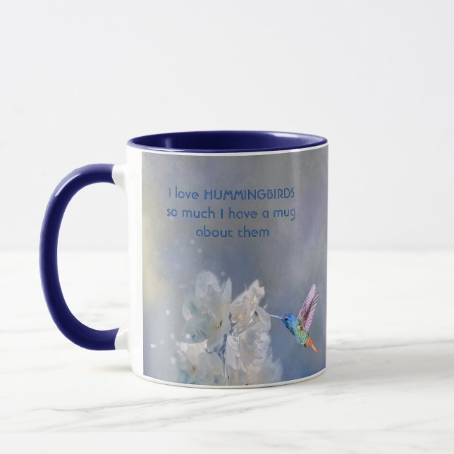 Mug Amour HUMMINGBIRDS tellement je tellement de citat (Gauche)