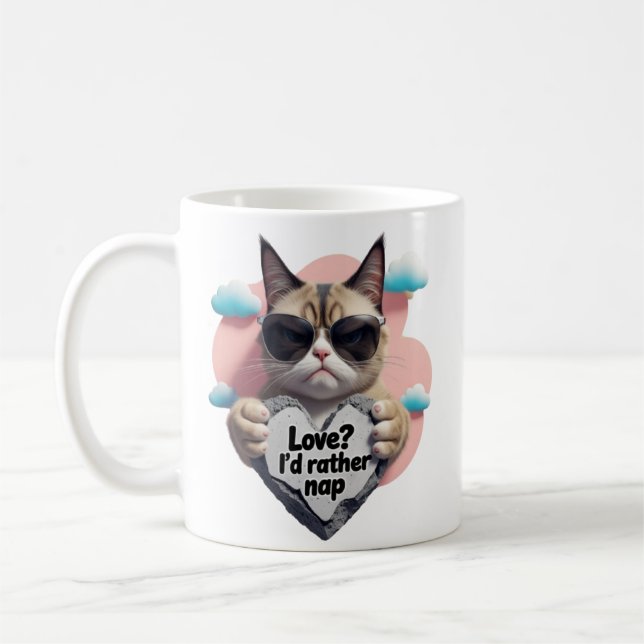 Mug amour? je ferais bien une sieste (Gauche)