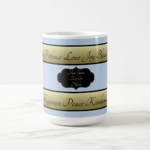 Mug Amour Joie Paix Bonheur Patience Bonté Bonté