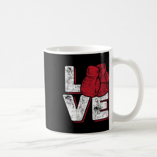 Mug Amour - Kickboxer Kickboxing Fitness Workout Marti (Droite)