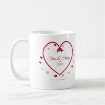 Mug Amour Lent & Régulier Tortue Saint-Valentin, R