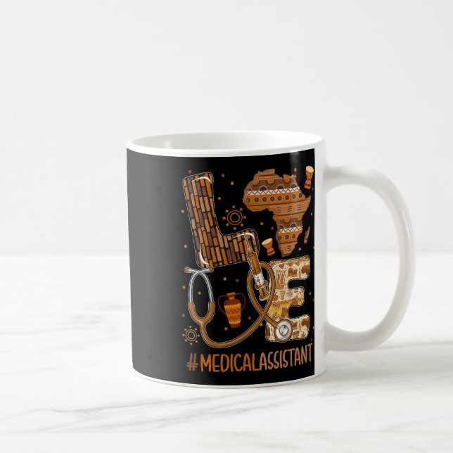 Mug Amour Médicale Costume Istant Afro Black History P (Droite)