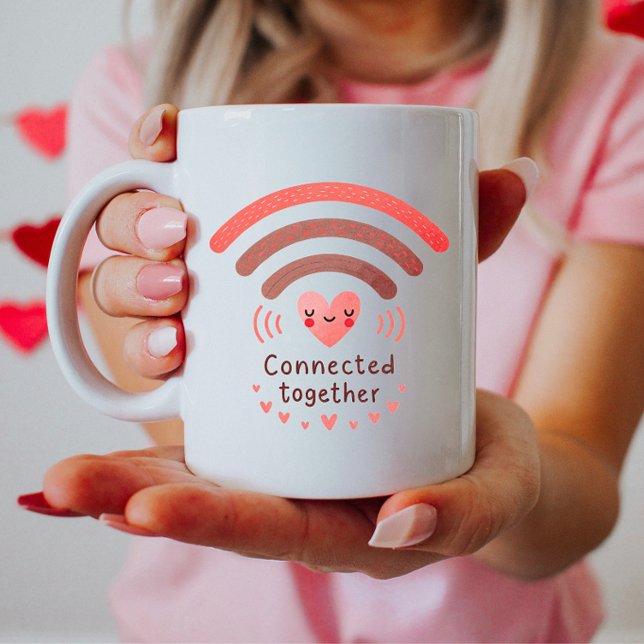 Mug Amour moderne Valentine (Créateur téléchargé)