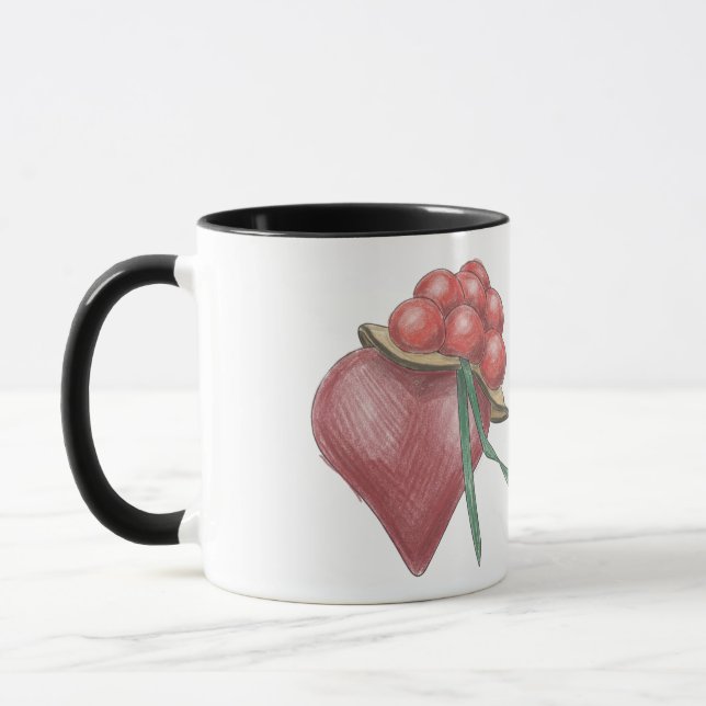 Mug Amour noir (Gauche)