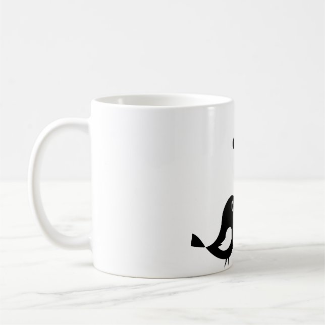 Mug amour, oiseaux, animaux (Gauche)