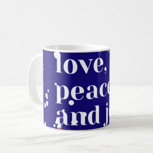 Mug Amour, Paix, Joie
