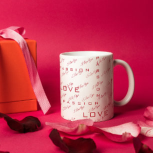 Mug Amour passionné   Saint Valentin