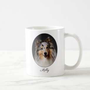 Mug Amour Personnalisé pour le Sheltie Blue Merle