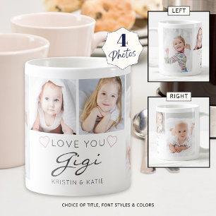 Mug AMOUR PERSONNALISÉ VOUS GIGI manuscrit 4 Photo