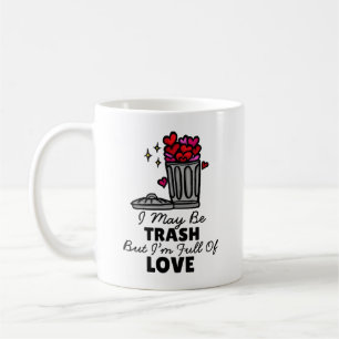 Mug Amour Poubelle Mignon Attribut Drôle de la Saint-V