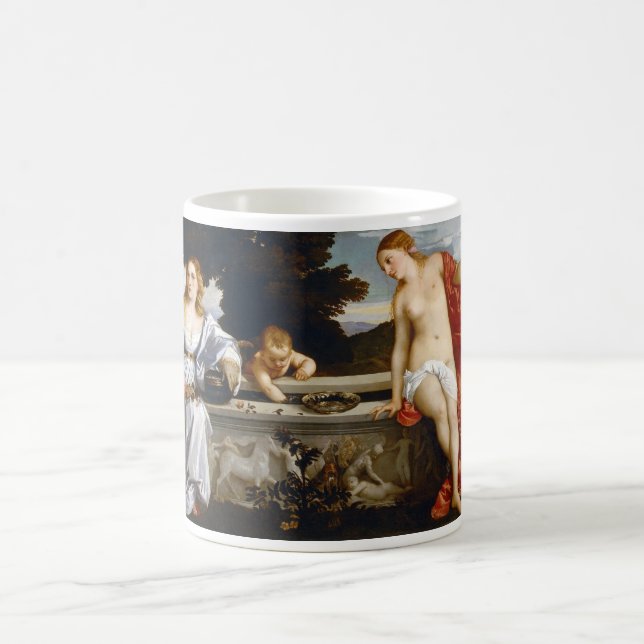 Mug Amour sacré et profane, Tiziano Vecelli, 1515 (Centre)