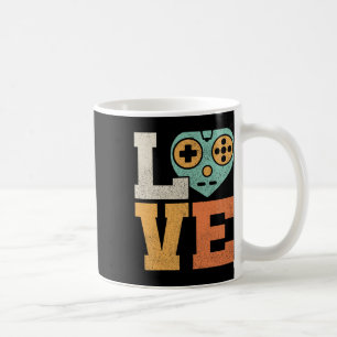 Mug Amour tenue vidéo Vintage costume de jeu Retro Gam