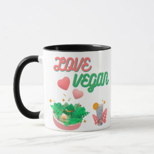 Mug amour végétalien
