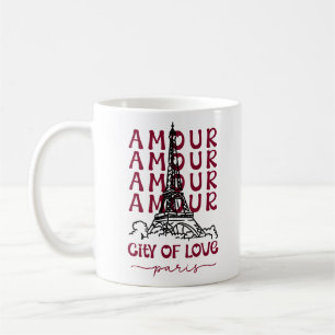 Mug Amour Ville de l'Amour Paris – Tour Eiffel
