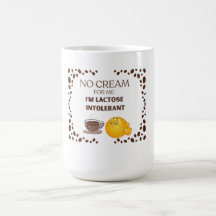 AMOUREUX DE CAFÉ BLANC DRÔLE, SANS CRÈME CÉRÉMIQUE