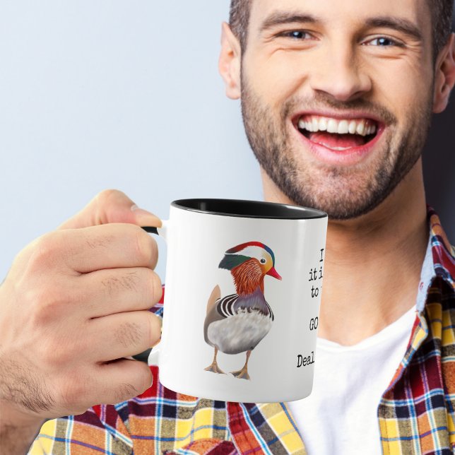 Mug Amoureux de canard mandarin (Créateur téléchargé)