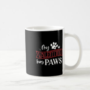 Mug Amoureux de chats et de chiens mignons Mon Valenti