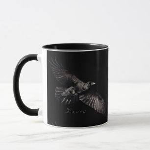 Mug Amoureux de corbeaux faune oiseau corbeau
