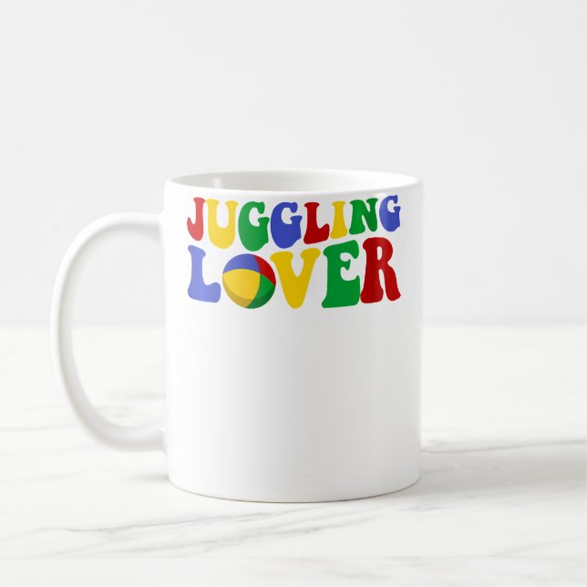 Mug Amoureux de jonglage Expert Jongleur Cirque Graphi (Gauche)