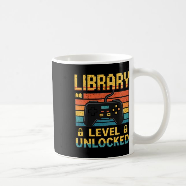 Mug Amoureux de la bibliothèque enseignants jeu vidéo  (Droite)