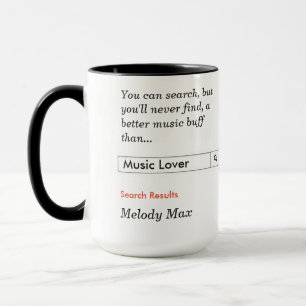 Mug Amoureux de la musique