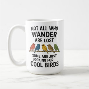 Mug Amoureux de la nature errant à la recherche d'oise
