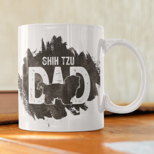 Mug Amoureux de la race canine Shih tzu père Fête des 