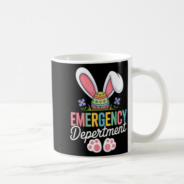 Mug Amoureux de lapins du service des urgences Funny E (Droite)