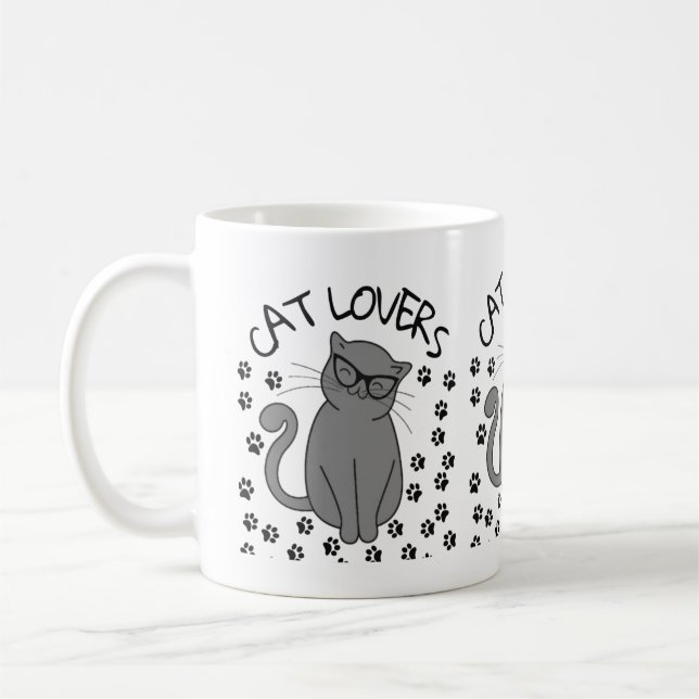 Mug Amoureux de les chats (Gauche)