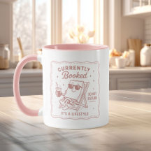 Amoureux de livres drôle Mignon Livre Café Réservé