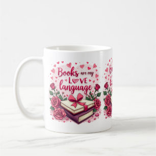 Mug Amoureux de livres Saint-Valentin Romantique Lectu