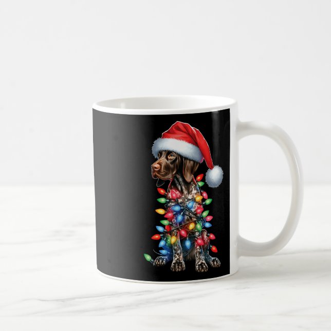 Mug Amoureux de Pointerdog allemand à poils courts San (Droite)