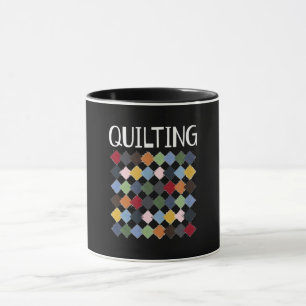 Mug Amoureux de quilting amusants Cadeaux Anniversai