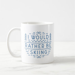 Mug Amoureux de ski amusant skieurs citations