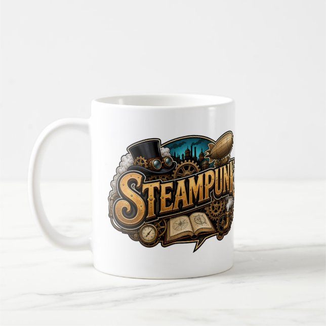 Mug Amoureux de Steampunk (Gauche)