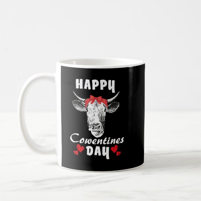 Mug Amoureux De Vache Drôle Bonne Cowentines Cadeau De (Gauche)