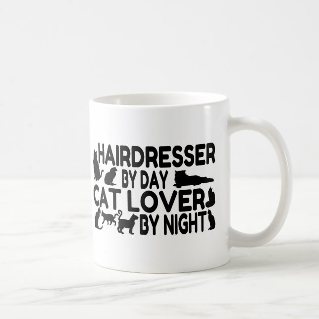 Mug Amoureux des chats de coiffeur (Droite)