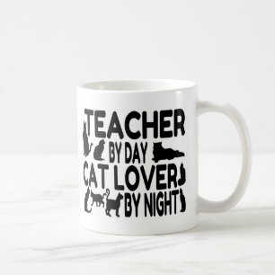 Mug Amoureux des chats enseignant